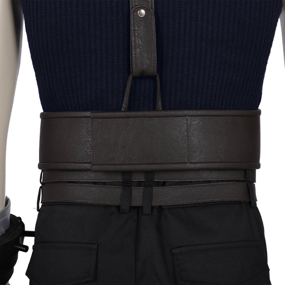Traje de Cosplay de Cloud Strife de Final Fantasy VII Remake - Calidad Premium - Fantasia Cosera