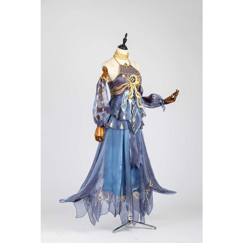 Traje de Cosplay Naiad/Grace para Halloween, Navidad y Eventos de Comic Con - Fantasia Cosera