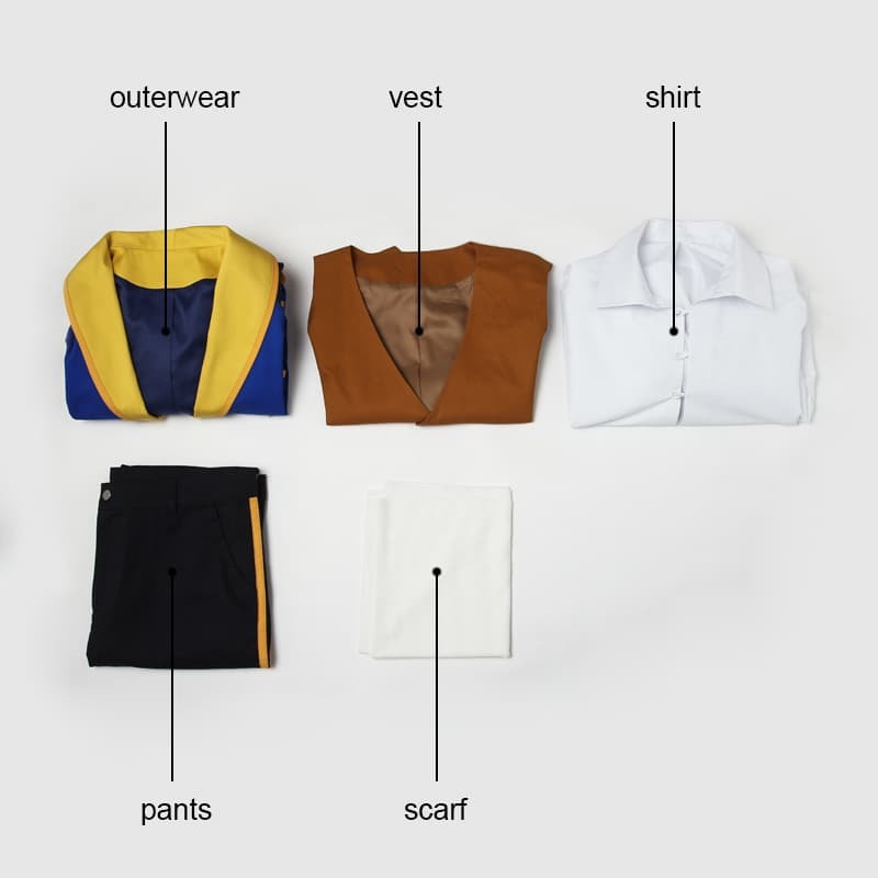 Traje de Príncipe de La Bella y La Bestia para Halloween y Fans de Anime - Fantasia Cosera