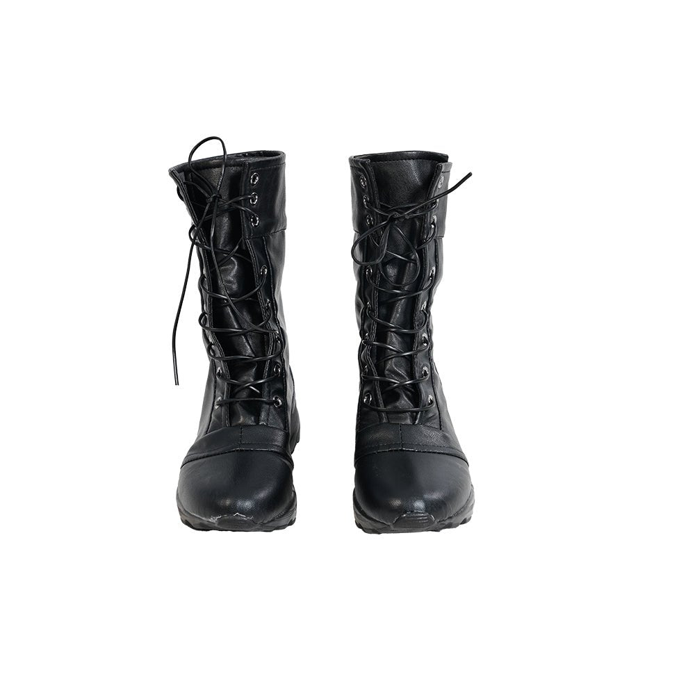 Traje de Cosplay de Yelena Belova de Thunderbolts Conjunto Completo con Zapatos - Fantasia Cosera