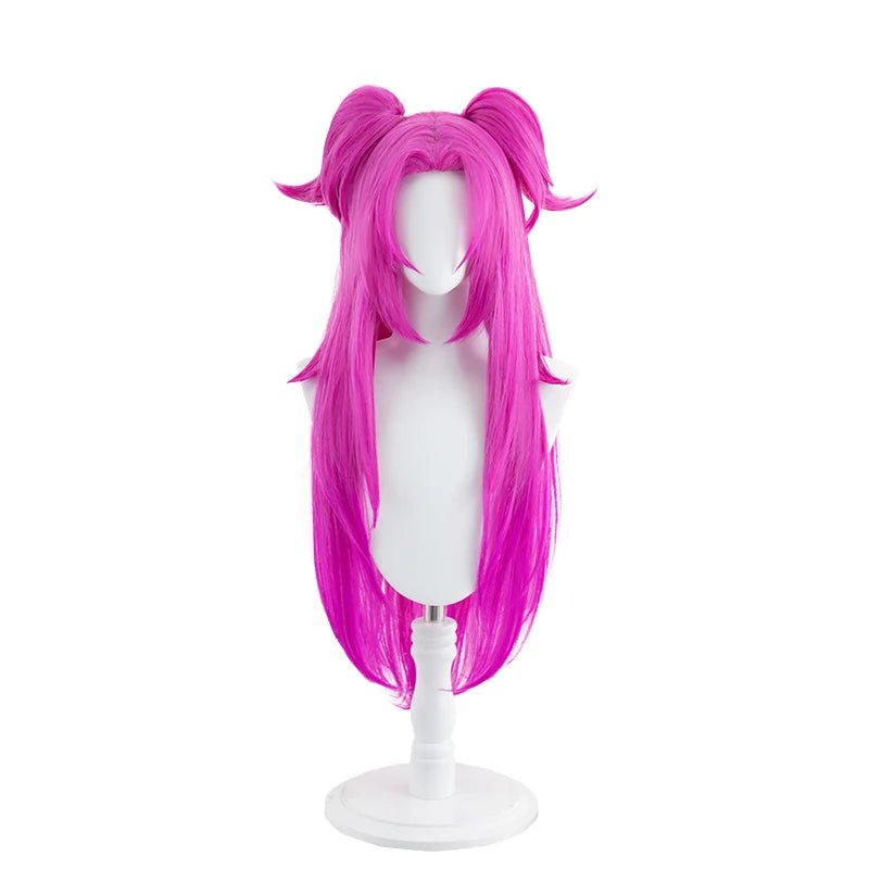 Peluca de Cosplay LOL HEARTSTEEL Aphelios, Pelucas de Cosplay Ezreal y Alune - Fantasia Cosera