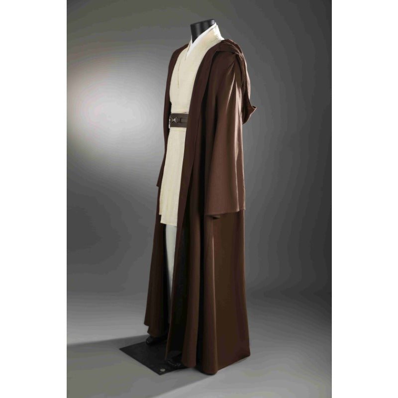 Traje de Cosplay de Obi-Wan Kenobi Conjunto Completo Túnica Capa para Fiesta de Halloween - Fantasia Cosera
