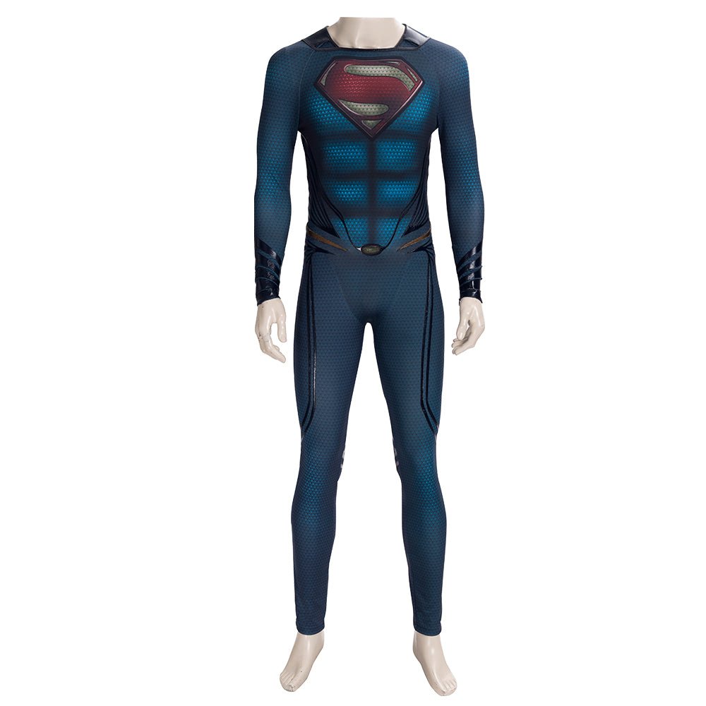 Traje de Cosplay de Superman El Hombre de Acero 2 - Réplica de Película de Alta Calidad - Fantasia Cosera
