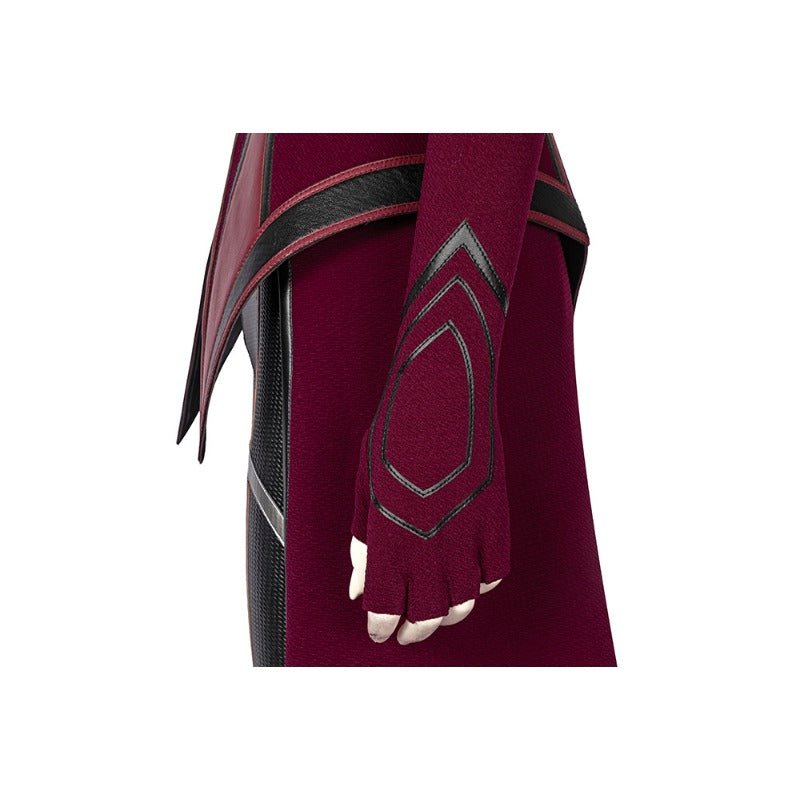 Traje de Cosplay de Bruja Escarlata 2021 WandaVision Nuevo Traje de Wanda para Halloween - Fantasia Cosera