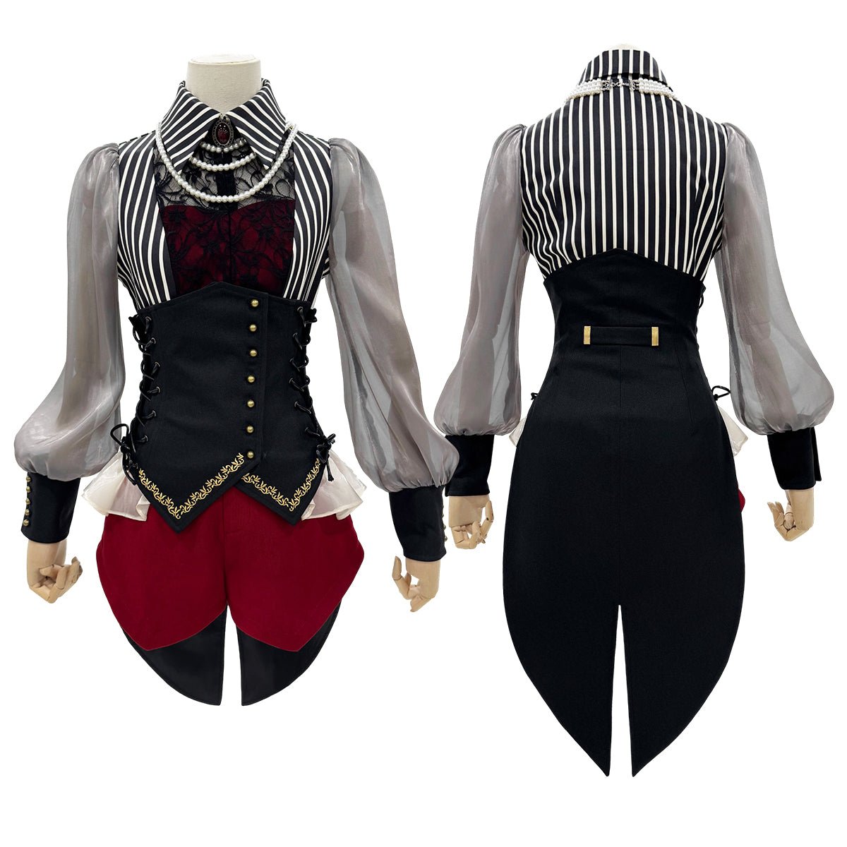 Traje de Cosplay Wakutenshi Wakamatsu de BanG Dream! Ave Mujica - Outfit Anime de Calidad Premium - Fantasia Cosera