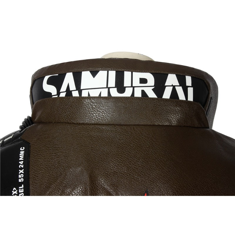 Chaqueta de Cosplay Masculino Cyberpunk 2077 para Eventos y Roleplay - Fantasia Cosera