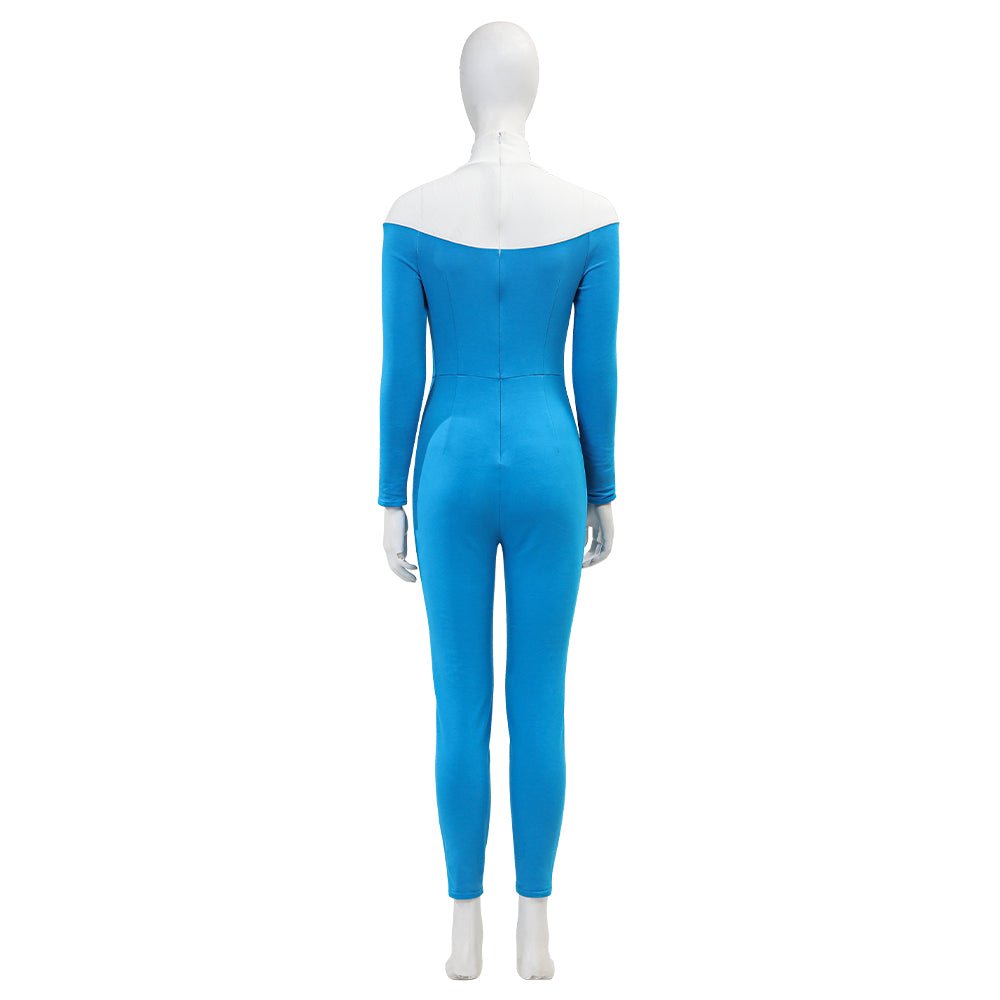 Traje de Cosplay de la Mujer Invisible - Fantastic Four: El Ascenso del Surfista Plateado - Fantasia Cosera
