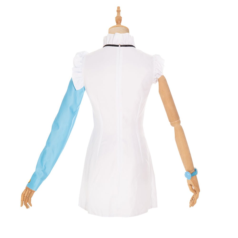 Traje de Cosplay de Uta Wuta - Versión Escenario Rojo | Outfit de la Canción del Mundo de One Piece - Fantasia Cosera