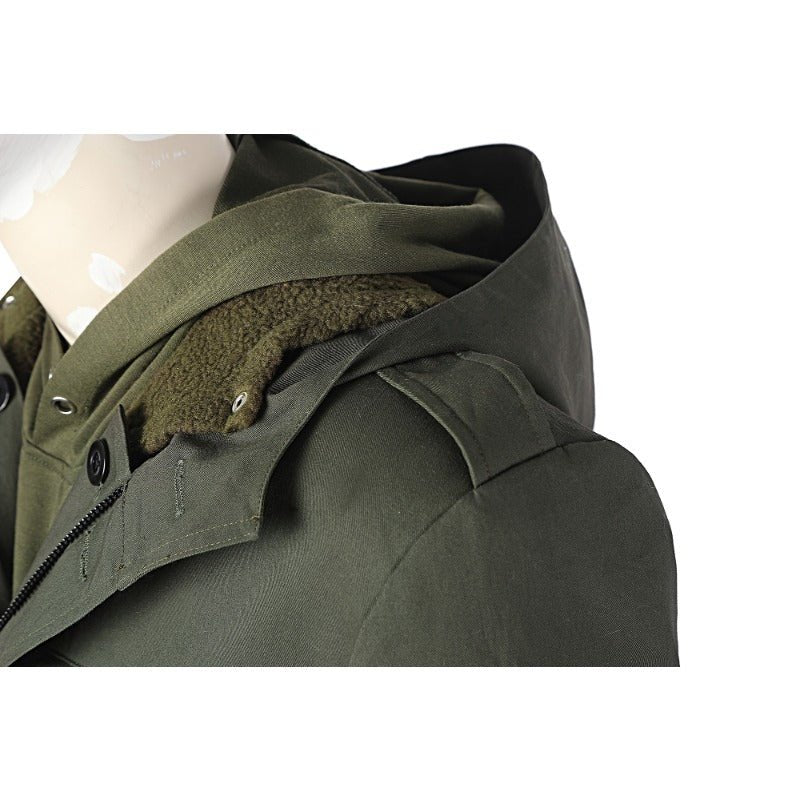 Traje de Cosplay del Acertijo Edward Nygma Conjunto Completo con Máscara - Traje Verde Ejército - Fantasia Cosera