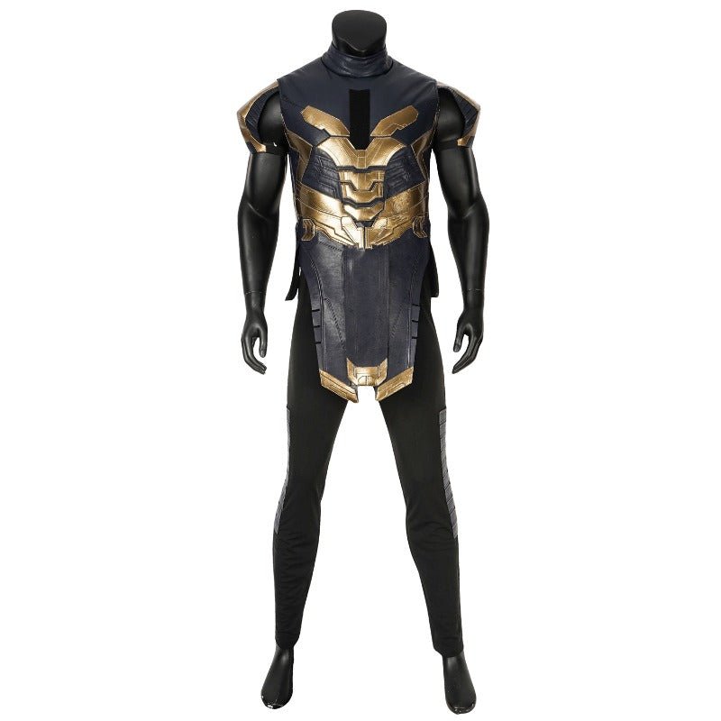 Disfraz de Jefe Villano con Guantes del Infinito y Zapatos para Halloween y Carnaval - Fantasia Cosera