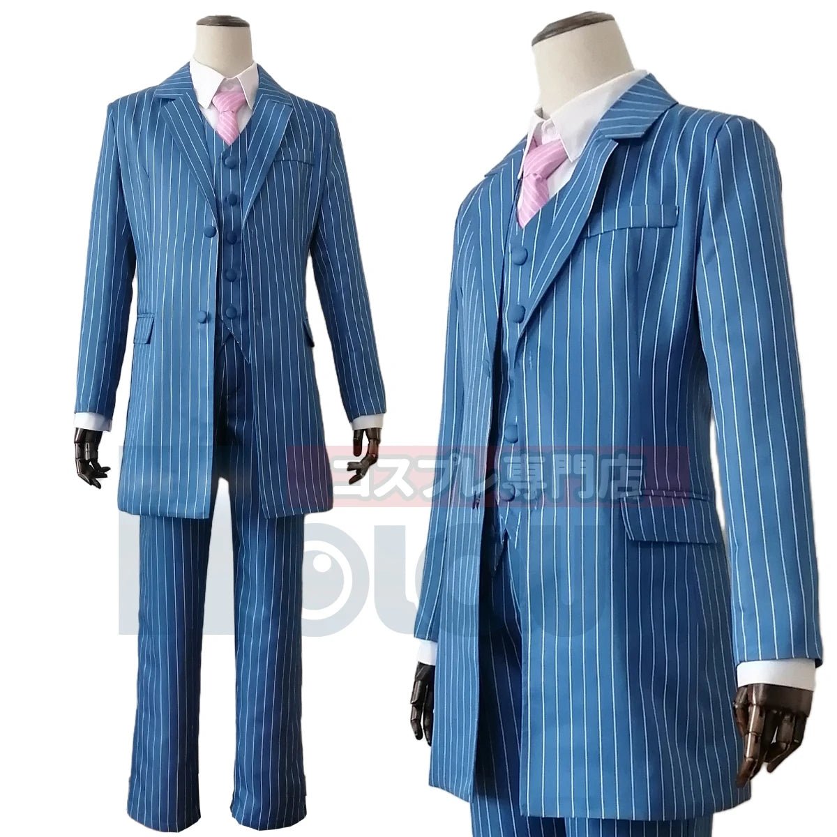 Traje de Cosplay de Tokyo Anime Bonten Rindo Haitani Ran Haitani Azul Verde Casual para Halloween Navidad - Fantasia Cosera