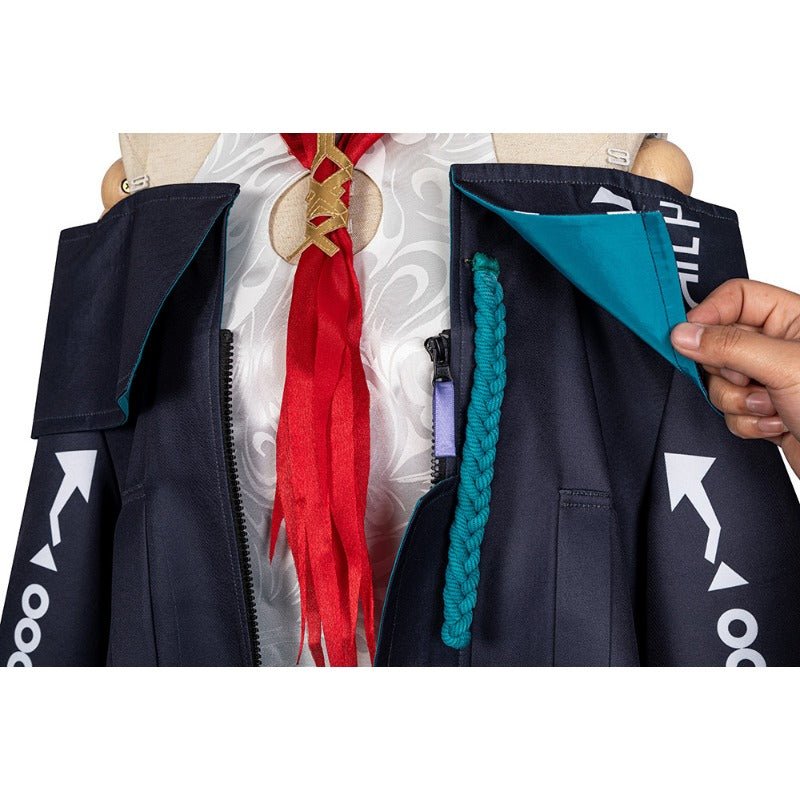 Traje de Cosplay de Dusk de Arknights Conjunto Completo para Halloween y Roleplay - Fantasia Cosera