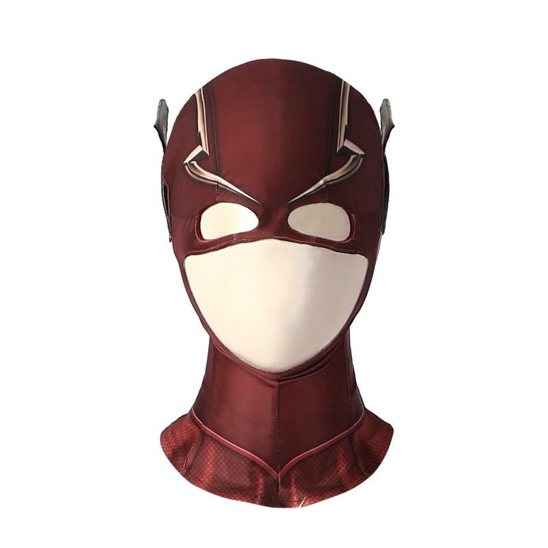 Traje de Cosplay de The Flash Barry Allen Halloween Superhéroe Mono Impreso en 3D con Máscara - Fantasia Cosera
