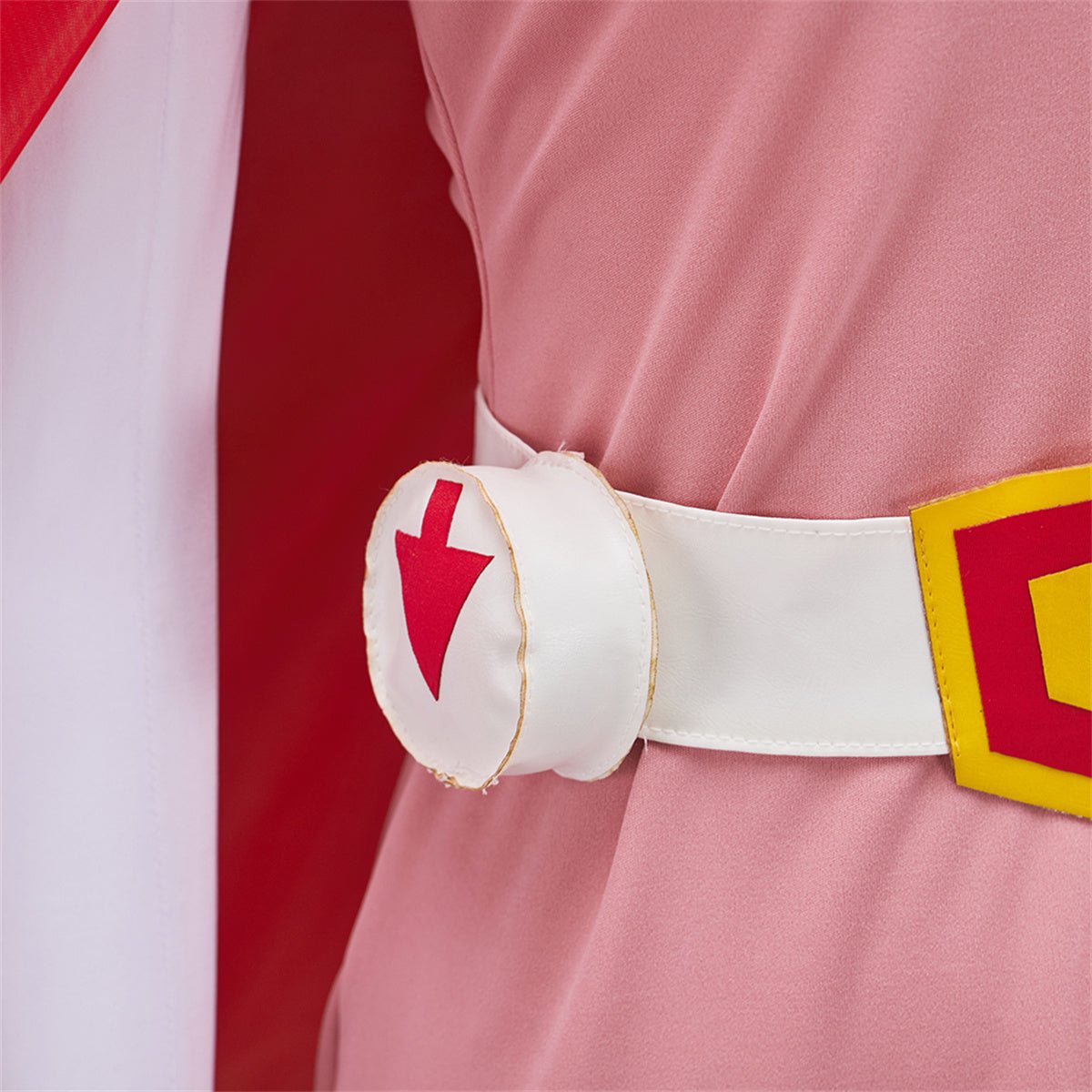 Traje de Cosplay de Jun Rosa del Equipo Ninja Científico Gatchaman – Outfit Oficial del Anime - Fantasia Cosera