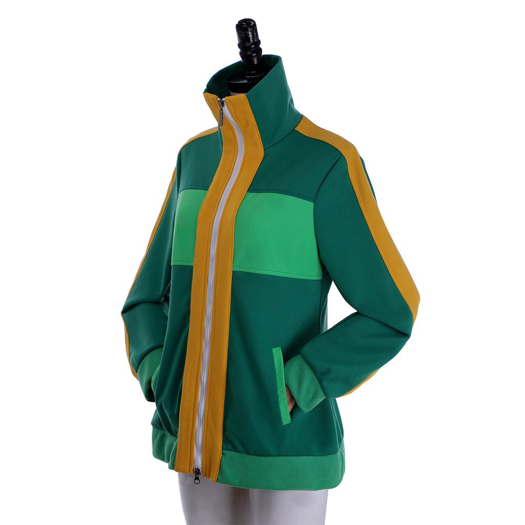 Chaqueta de Cosplay de Chie Satonaka de Persona 4 - Traje Auténtico de Anime - Fantasia Cosera