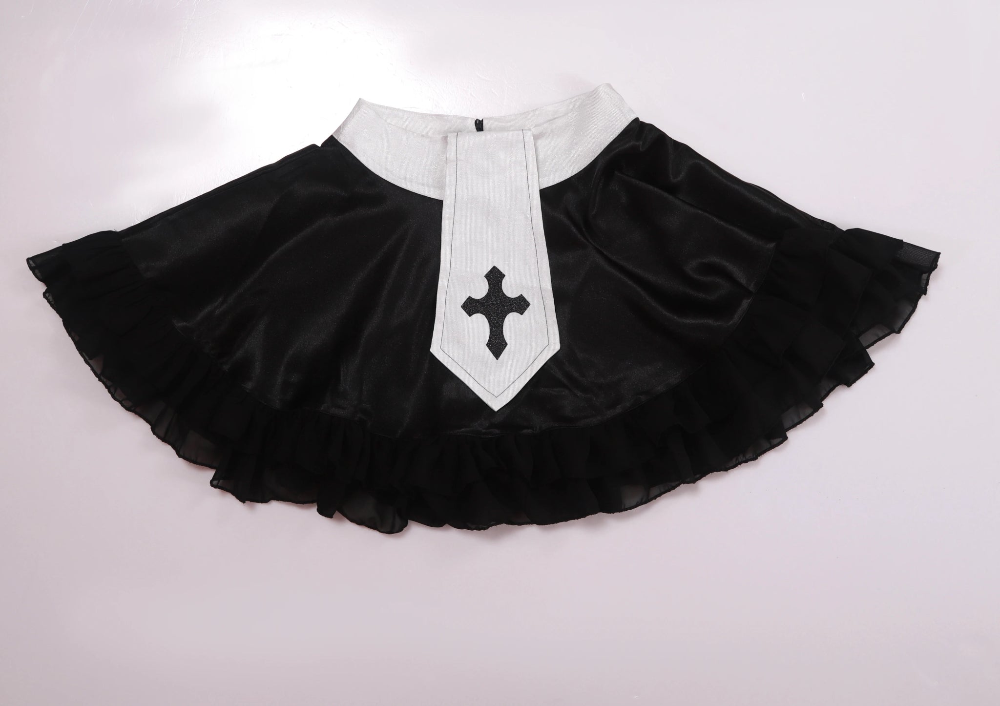 Disfraz de Cosplay de Ruby Hoshino de OSHI NO KO Anime con Peluca, Camisa, Chal y Falda - Fantasia Cosera