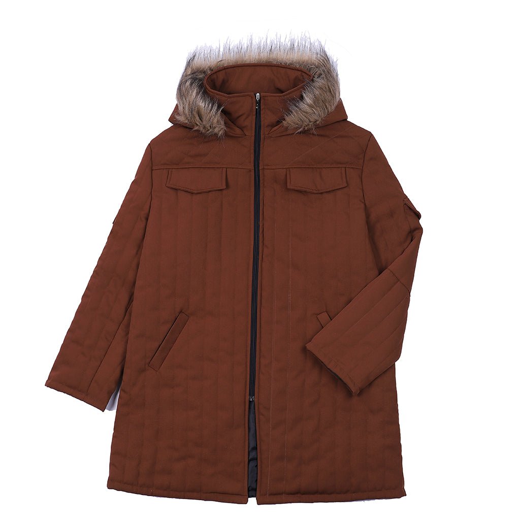 Chaqueta de Invierno de Han Solo para Cosplay de Hombres - Ideal para Halloween, Carnaval y Eventos de Cosplay | Fantasía Cosera - Fantasia Cosera