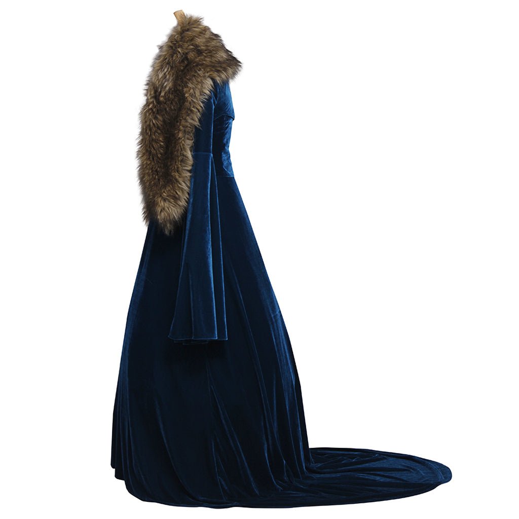 Vestido de Sansa Stark para Cosplay – Disfraz de Halloween y Carnaval para Mujeres Adultas - Fantasia Cosera