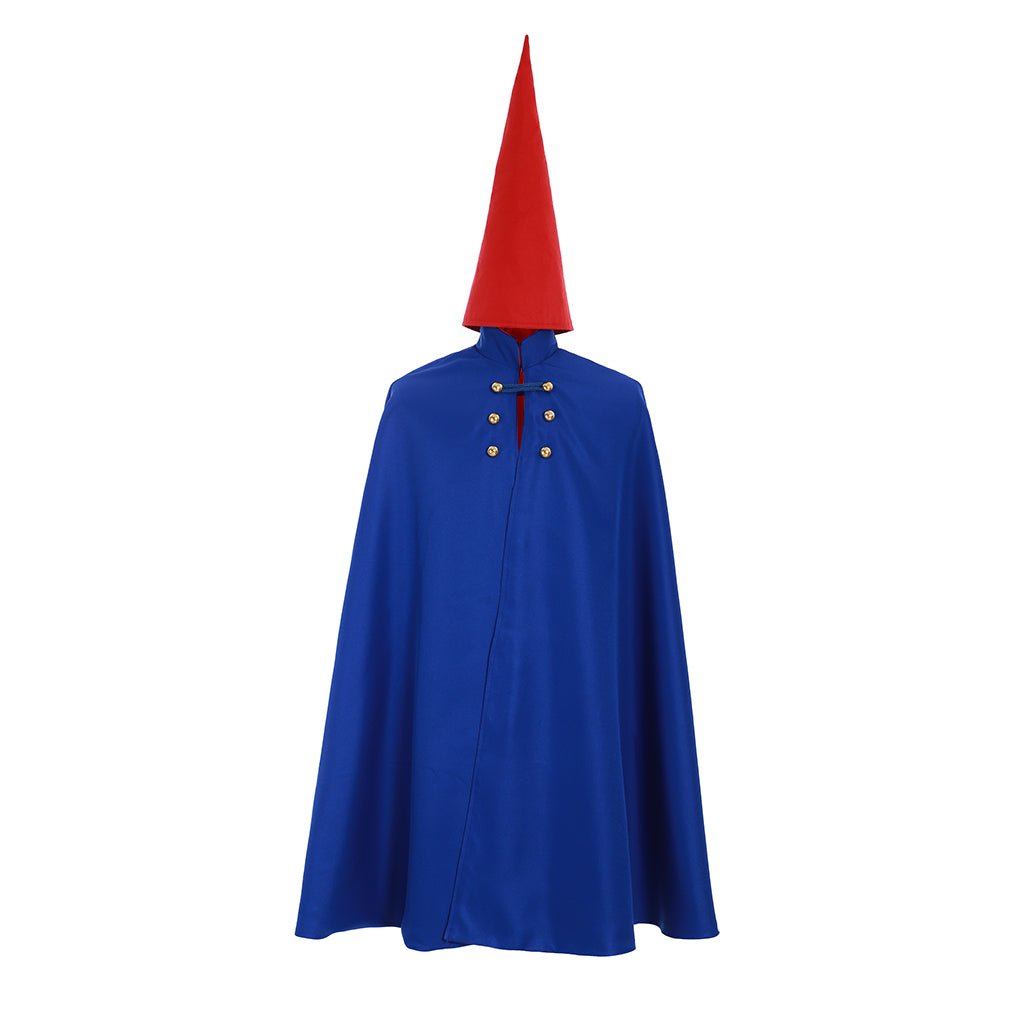 Disfraz de Cosplay de Wirt de Over The Garden Wall – Capa Deluxe, Manto, Uniforme con Sombrero - Fantasia Cosera