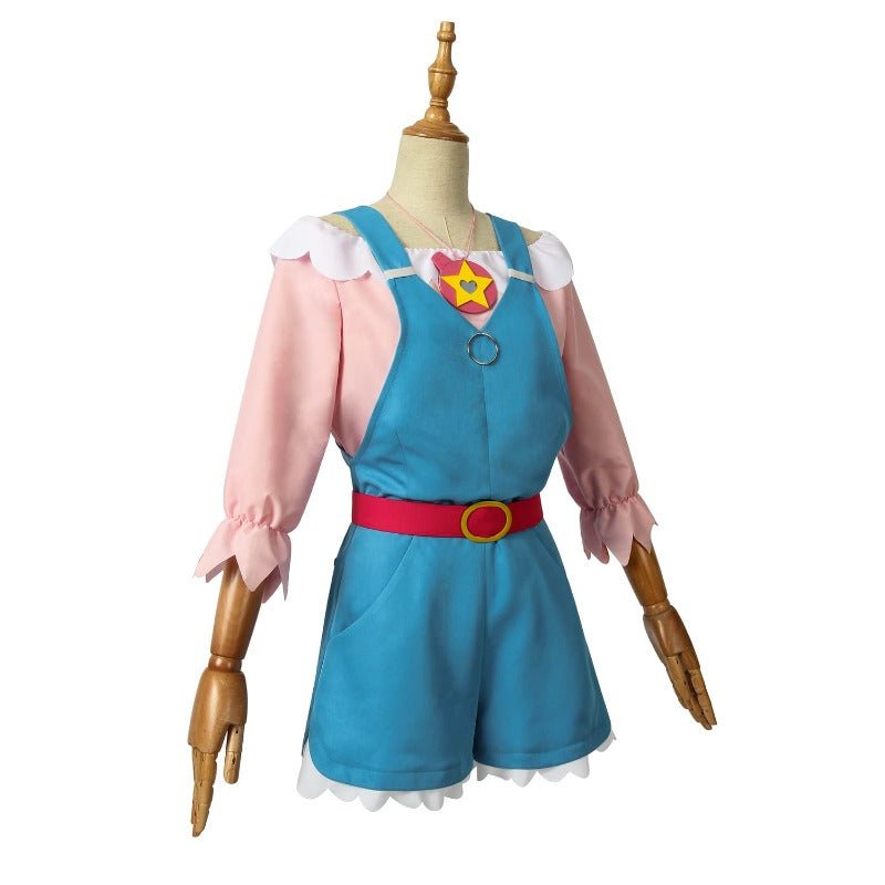 Traje de Cosplay de Star Twinkle Pretty Cure Cure Star - Uniforme Hoshina - Fantasia Cosera