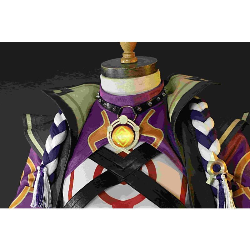 Traje Cosplay Arataki Itto de Genshin Impact Hecho a Mano - Fantasia Cosera