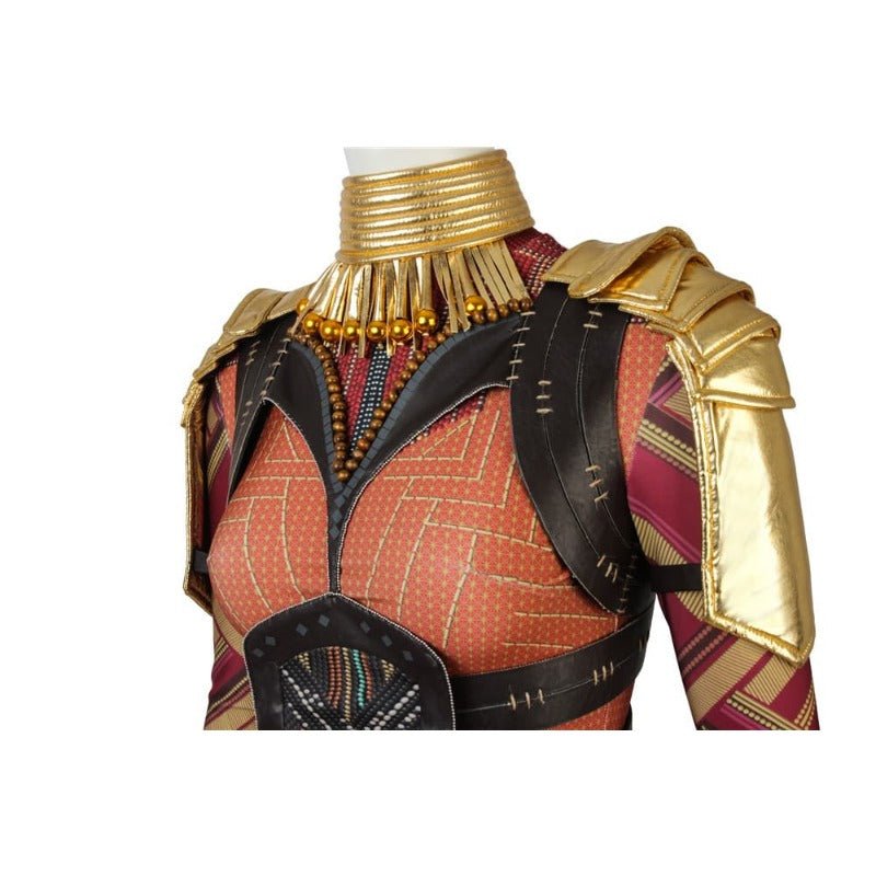 Traje de Cosplay de Okoye para Mujer - Disfraz de Halloween Wakanda Para Siempre - Fantasia Cosera