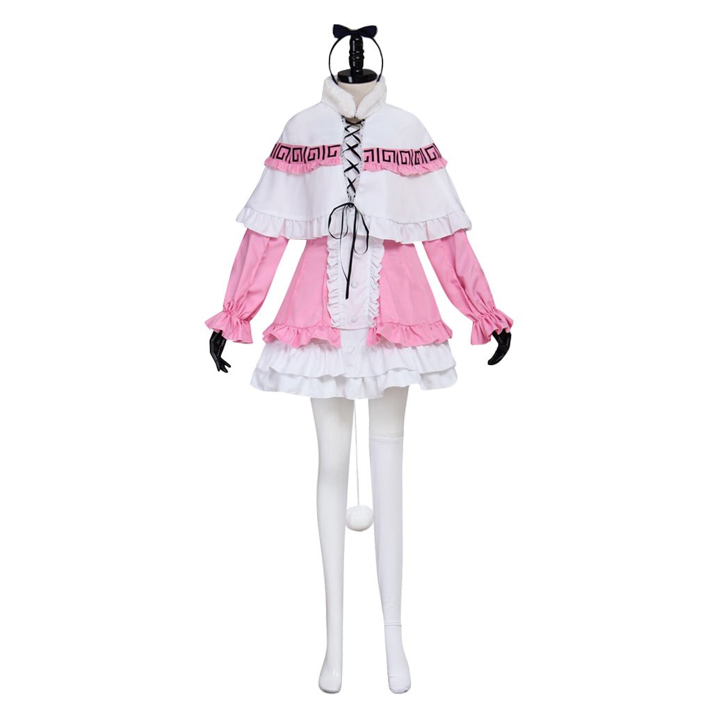 Traje de Cosplay de Kanna Kamui de Miss Kobayashi's Dragon Maid para Mujeres y Niñas - Fantasia Cosera
