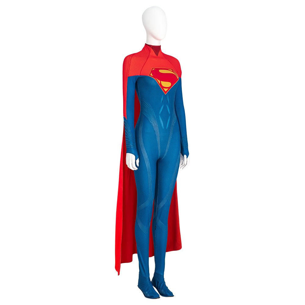 Traje de Supergirl Cosplay The Flash Artesanal - Fantasia Cosera