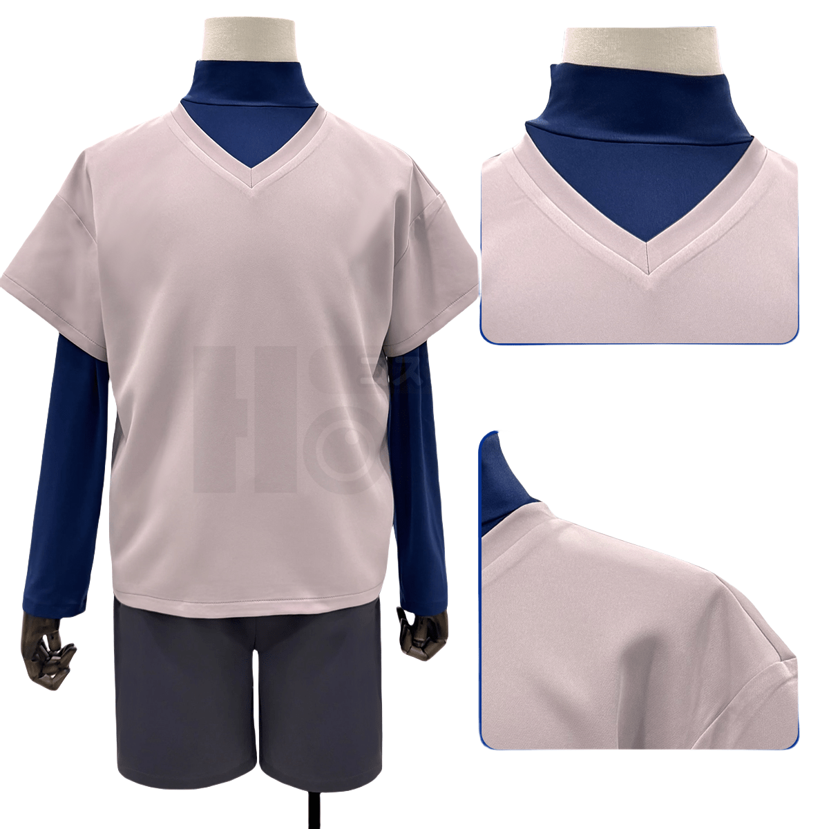 Traje de Cosplay de Killua Zoldyck - Outfit de Anime Hunter x Hunter - Fantasia Cosera