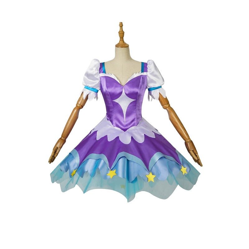 Traje de Cosplay Kaguya Madoka Selene | Vestido y Zapatos Unisex de Pretty Cure Anime - Fantasia Cosera