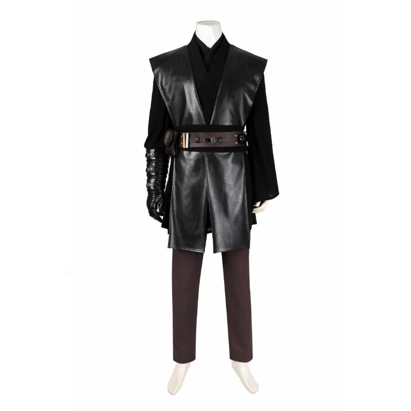 Traje de Cosplay de Anakin Skywalker Caballero Jedi Conjunto Completo para Fiesta de Halloween - Fantasia Cosera