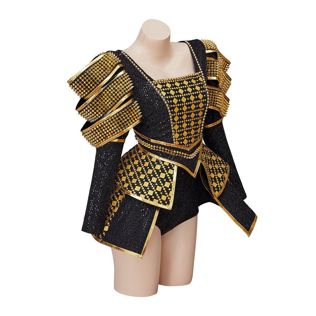 Traje de Catalina de Aragón | Disfraz de Six El Musical | Vestuario de Teatro Broadway para Mujeres - Fantasia Cosera