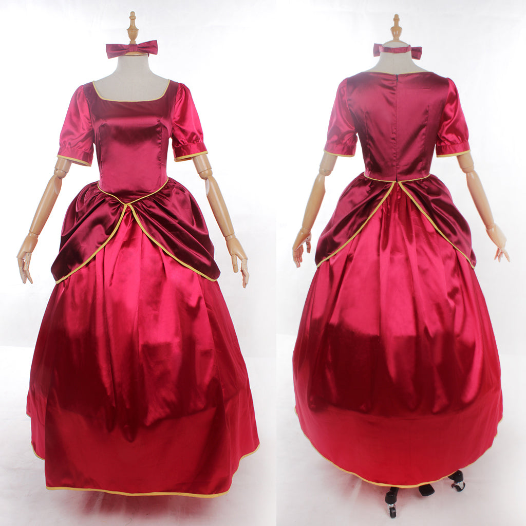 Serie de Disfraces de Cosplay de Disney Cenicienta: Princesa, Príncipe, Madrastra y Criada - Fantasia Cosera