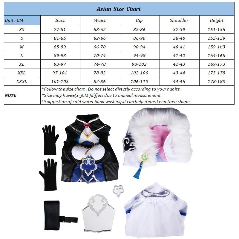 Juego Honkai Star Rail Traje de Cosplay de Baiheng Arquera Foxian y Piloto Vestido de Mujer para Fiesta de Halloween - Fantasia Cosera