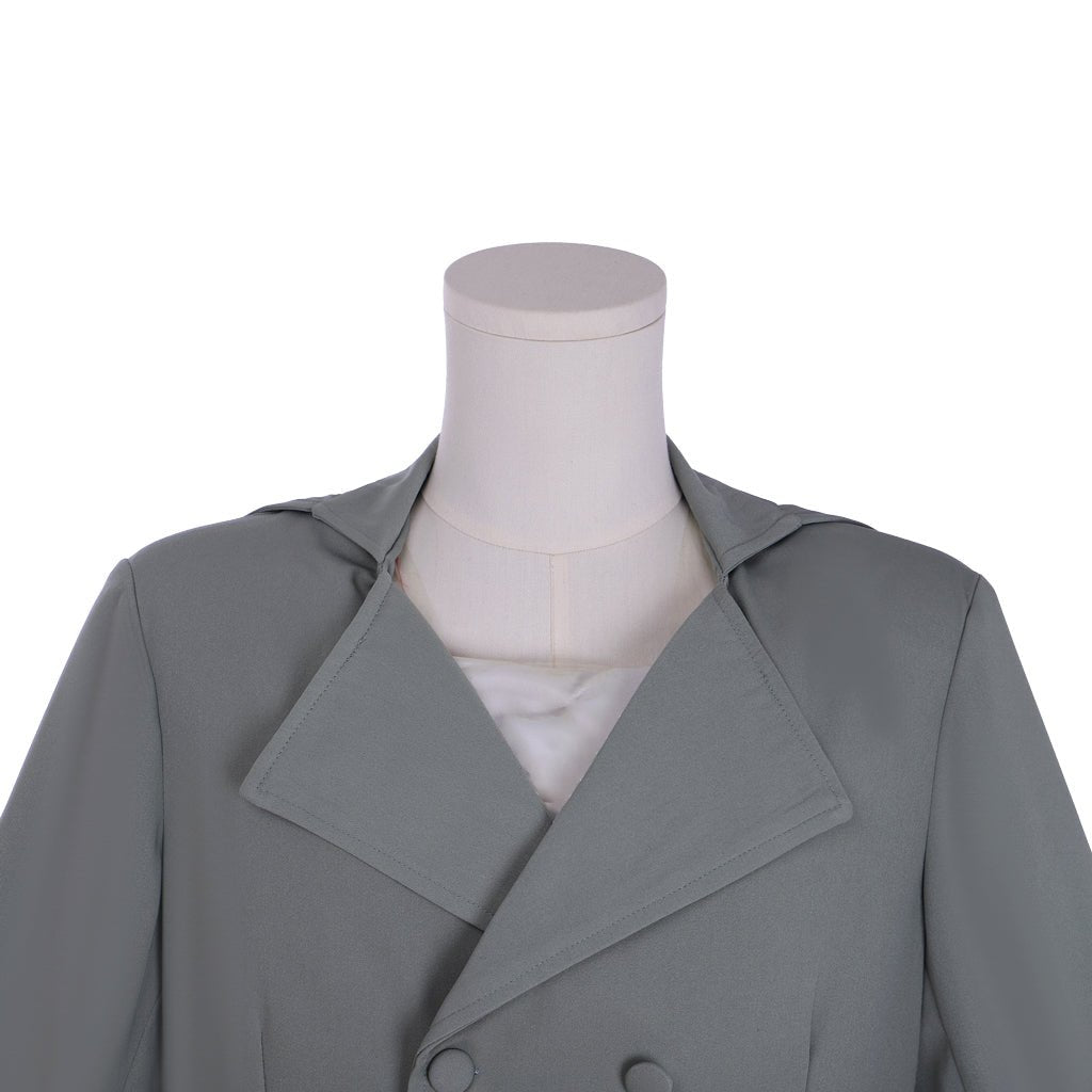 Chaqueta Victoriana Regencia de Alta Cintura | Chaqueta Histórica de Hombres con Frente Caído | Hecha a Medida Serie Medieval Fantasía Cosera - Fantasia Cosera