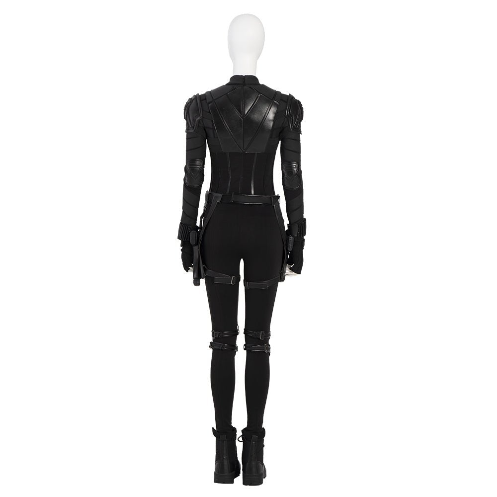 Traje de Combate Negro de Yelena Belova para Mujeres – Ajuste Personalizado, Halloween - Fantasia Cosera