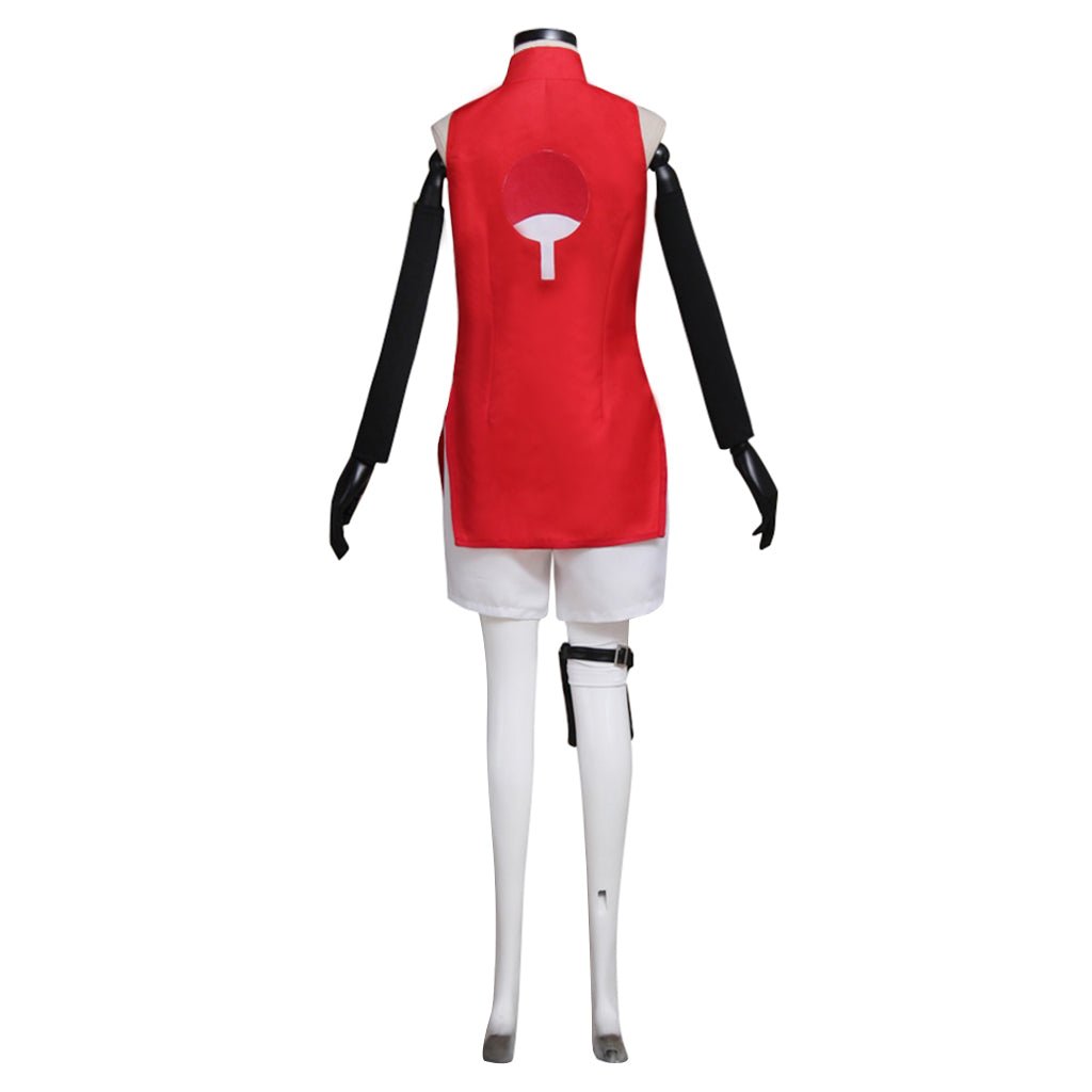 Traje de Cosplay de Naruto Sakura – Outfit Auténtico de Ninja para Fans del Anime - Fantasia Cosera