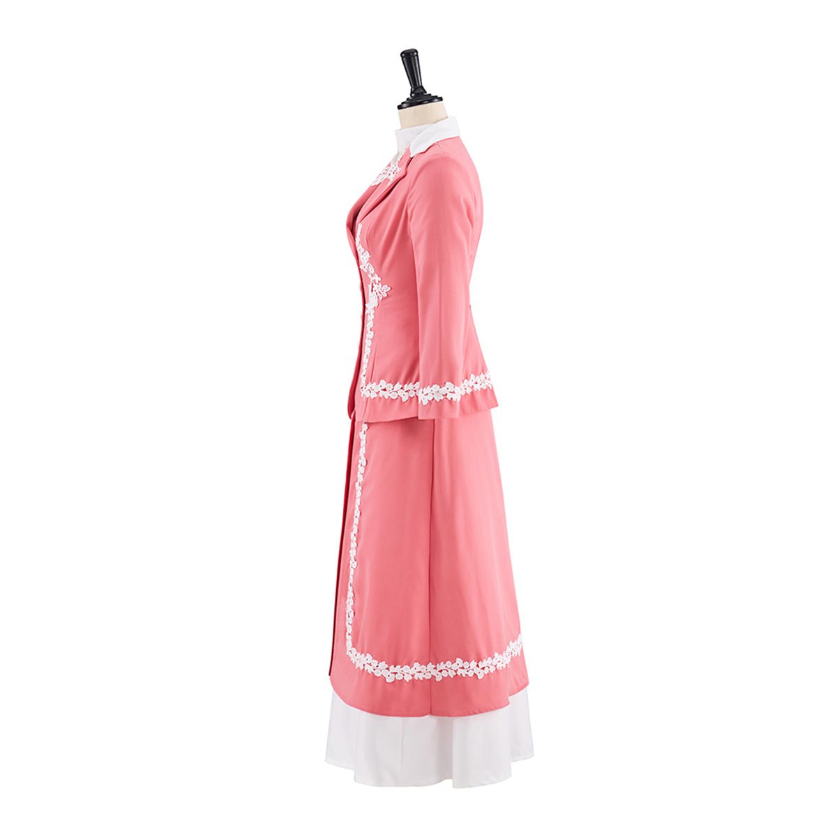 Traje de Cosplay Edward Rosa - Vestido de Cosplay, Elegante Conjunto de Falda Rosa - Fantasia Cosera