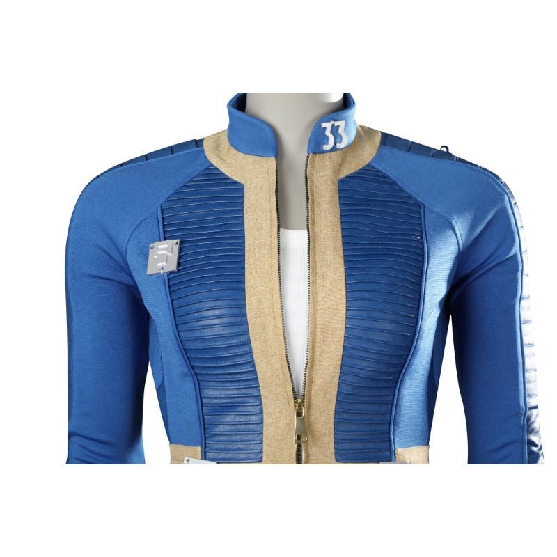 Traje de Cosplay Lucy Vault 33 - Disfraz Azul de Anime para Mujer con Accesorios - Fantasia Cosera