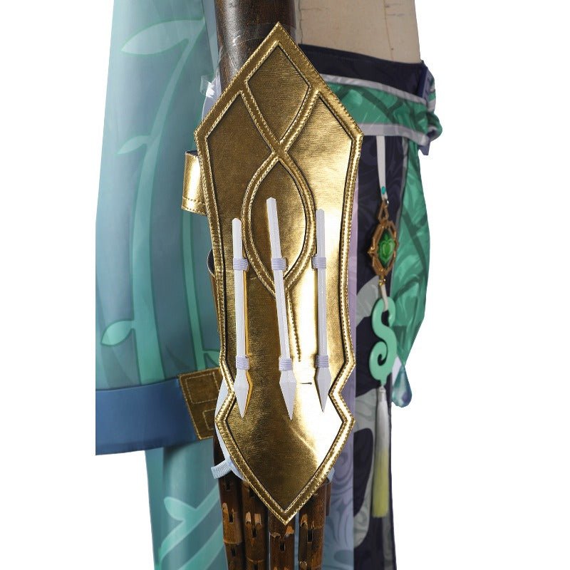 Disfraz de Baizhu de Genshin Impact Tamaño Estándar Traje de Halloween - Fantasia Cosera