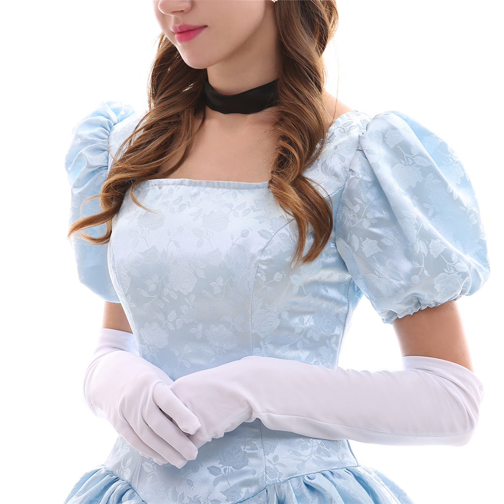 Serie de Disfraces de Cosplay de Disney Cenicienta: Princesa, Príncipe, Madrastra y Criada - Fantasia Cosera