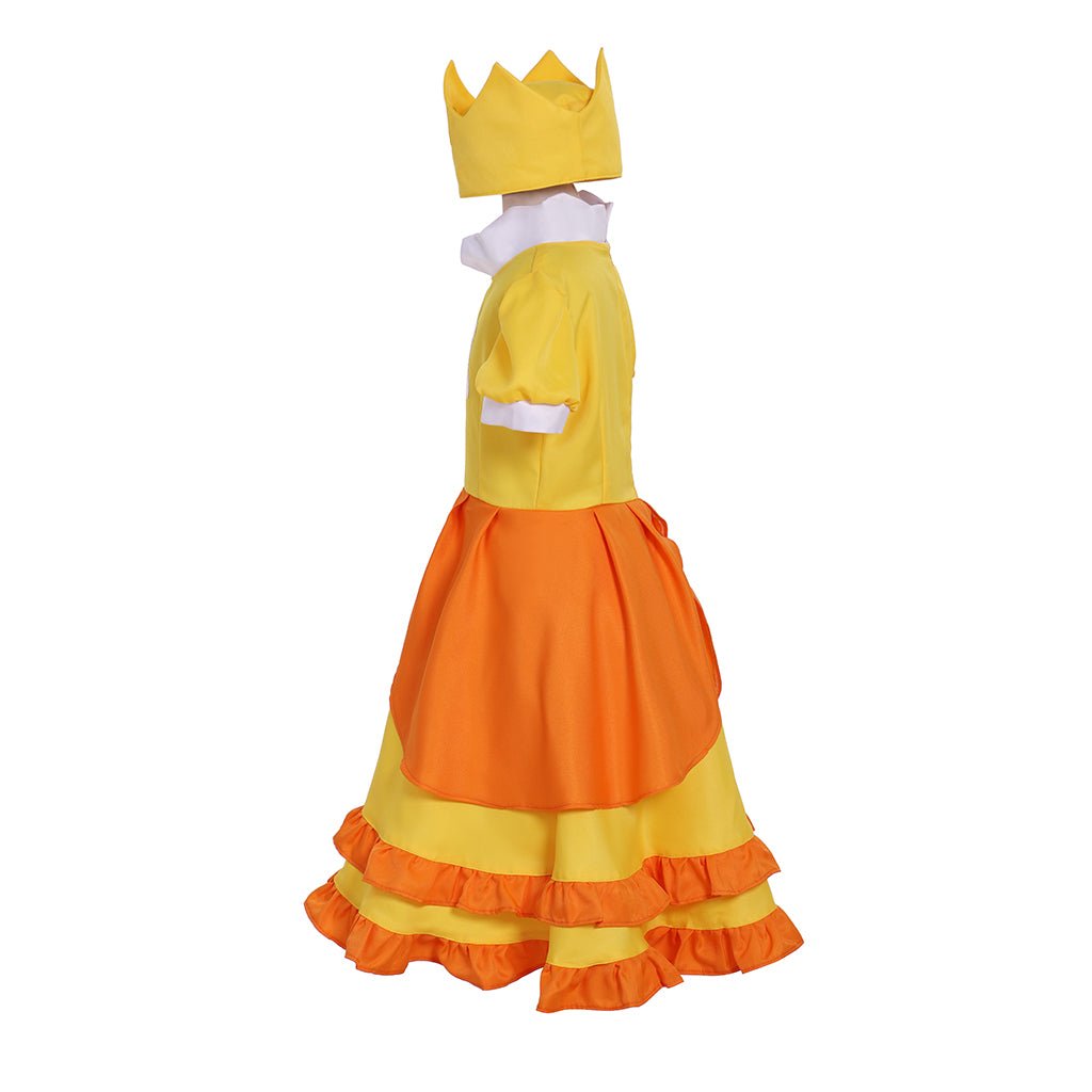 Disfraz de Princesa Daisy para Niñas - Vestido Lolita Bonito para Fiestas y Cosplay - Fantasia Cosera