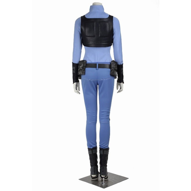 Traje de Cosplay de Judy Hopps - Vestido Negro para Halloween y Carnaval - Fantasia Cosera