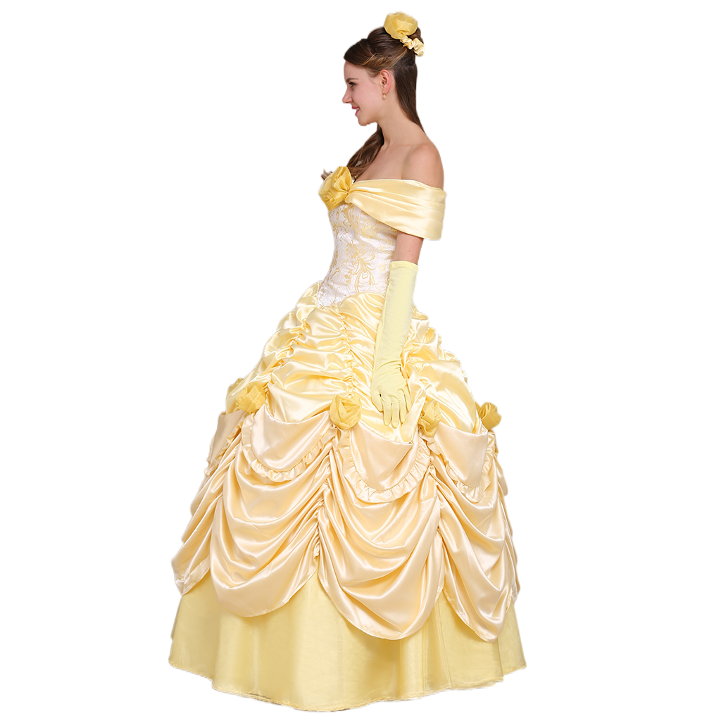Belle y la Bestia Traje de Cosplay Serie | Vestido de Princesa para Eventos - Fantasia Cosera