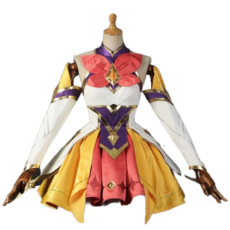 Traje de Cosplay Guardiana Estelar Seraphine de LOL para Mujer - Disfraz para Halloween y Carnaval - Fantasia Cosera