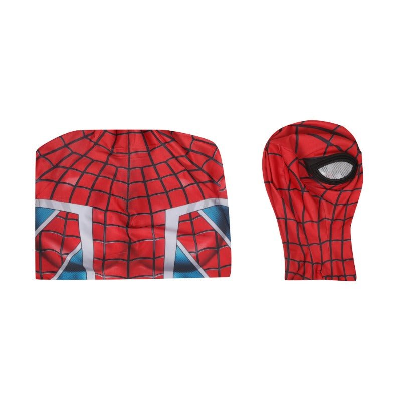 Traje de Cosplay Spider-Man PS5 Spider-UK Battle Suit para Halloween - Fantasia Cosera