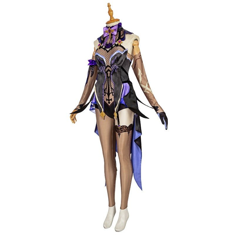 Traje de Cosplay de Fischl de Genshin Impact - Diseño Elegante y Auténtico - Fantasia Cosera
