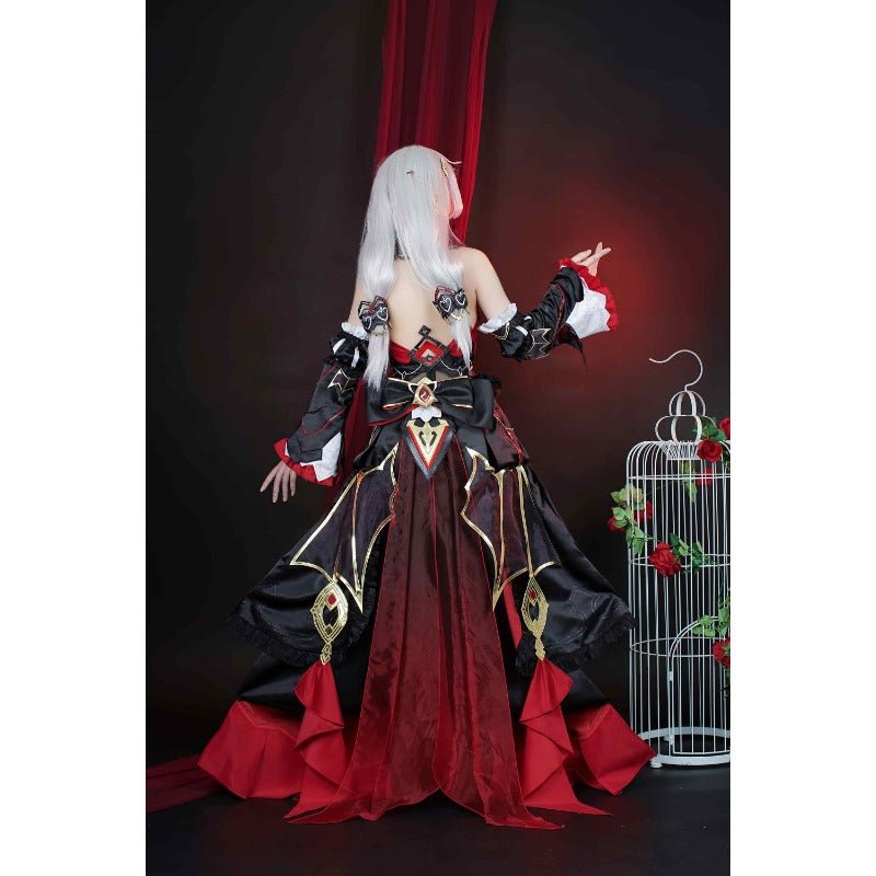 Traje de Cosplay de Theresa Apocalypse - Falda de Honkai Impact 3 para Mujeres - Fantasia Cosera