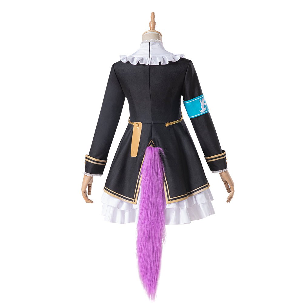 Traje Cosplay Mejiro McQueen - Outfit Elegante Inspirado en Anime de Uma Musume: Pretty Derby - Fantasia Cosera