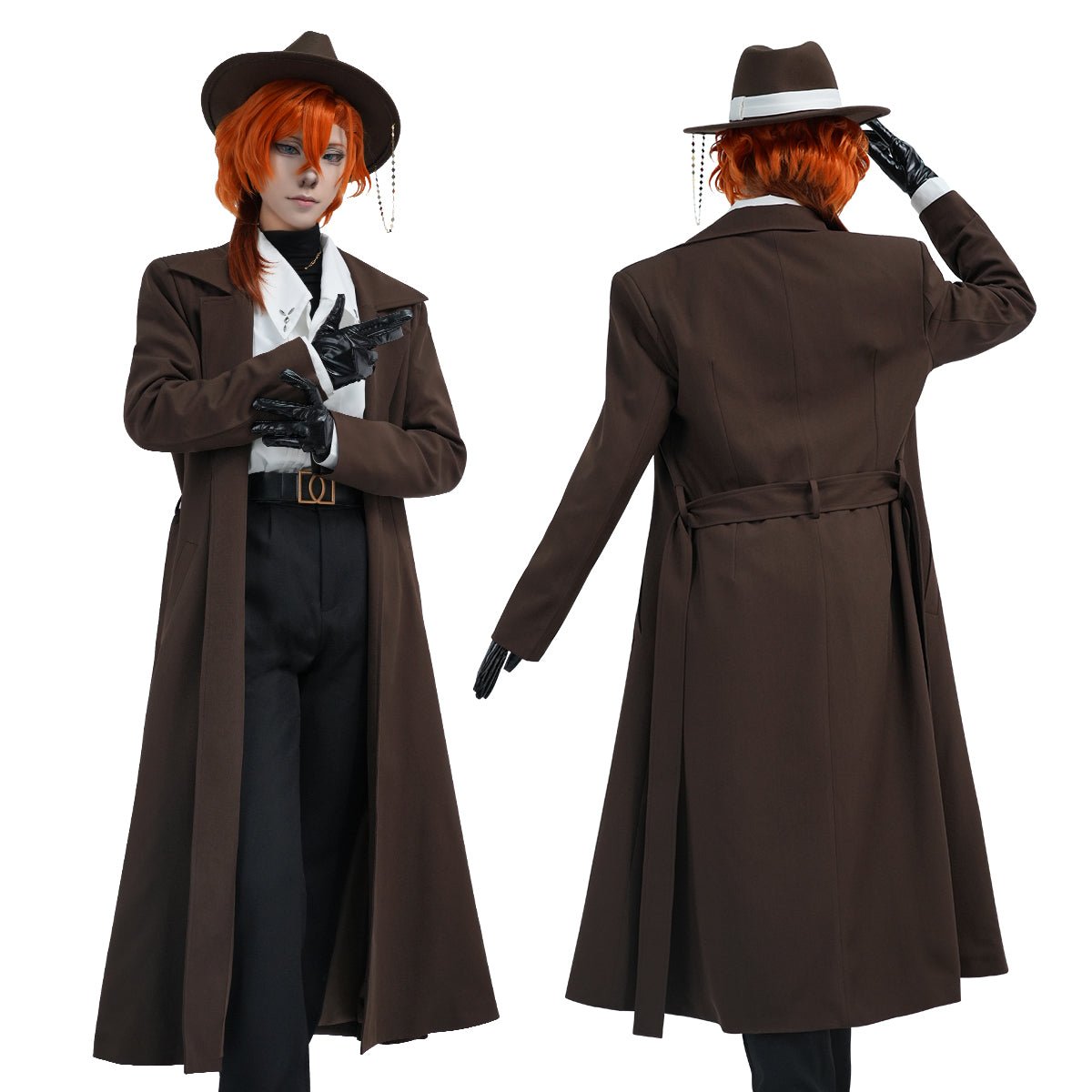 Traje de Cosplay de Chuuya Nakahara - Bungo Stray Dogs Anime - Fantasia Cosera